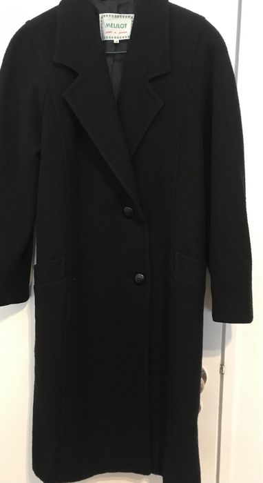 Casaco comprido de fazenda