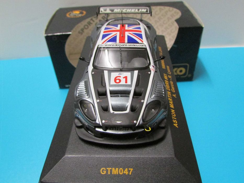 Aston Martin DBR9 #61: 1000 km SPA 2006 - Ixo Models esc 1/43