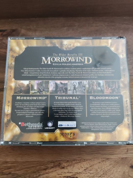 The Elder Srolls III Morrowind Edycja Kolekcjonerska