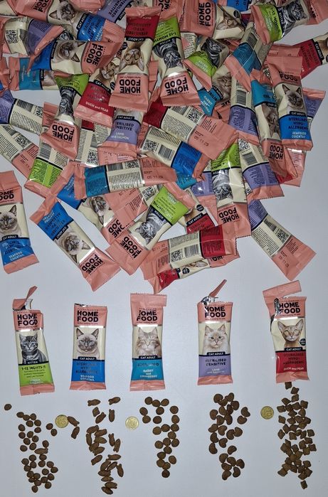 Корм, Home food, супер премиум,Хом фуд, стерильные