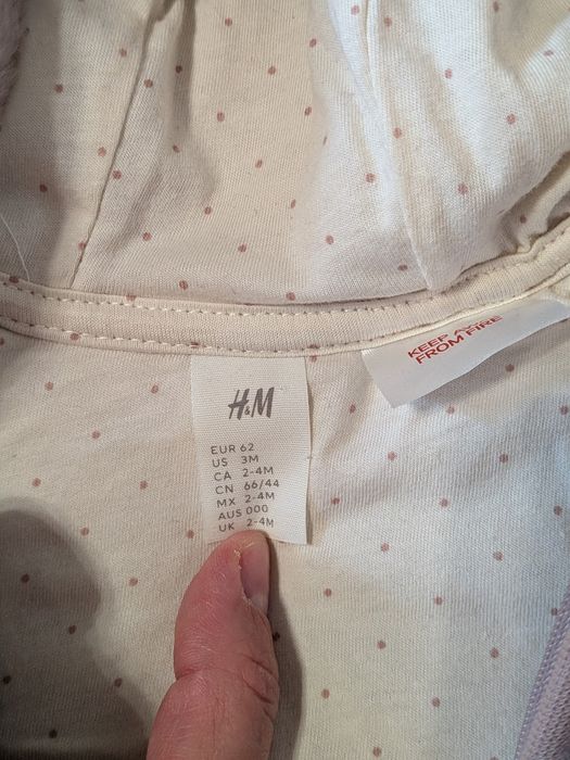 Kombinezon H&M rozm. 62  jesień / zima