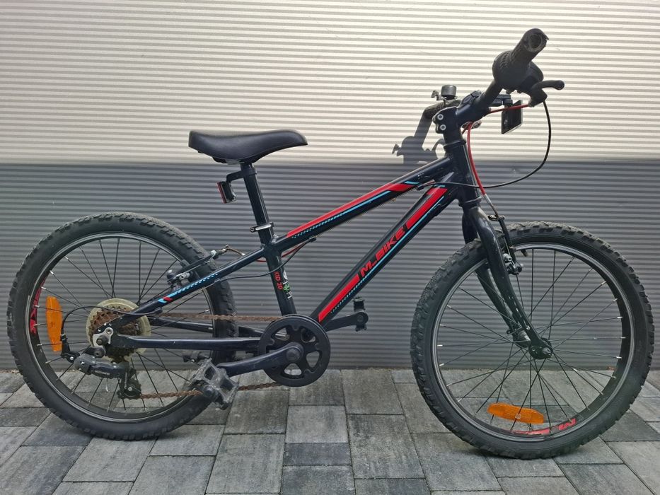 Rower rowerek dziecięcy M Bike Kid 20" z przerzutkami i hamulcami dla dziecka chłopięcy