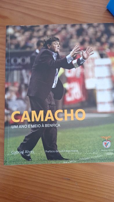 Livro Camacho - Um Ano e Meio à Benfica