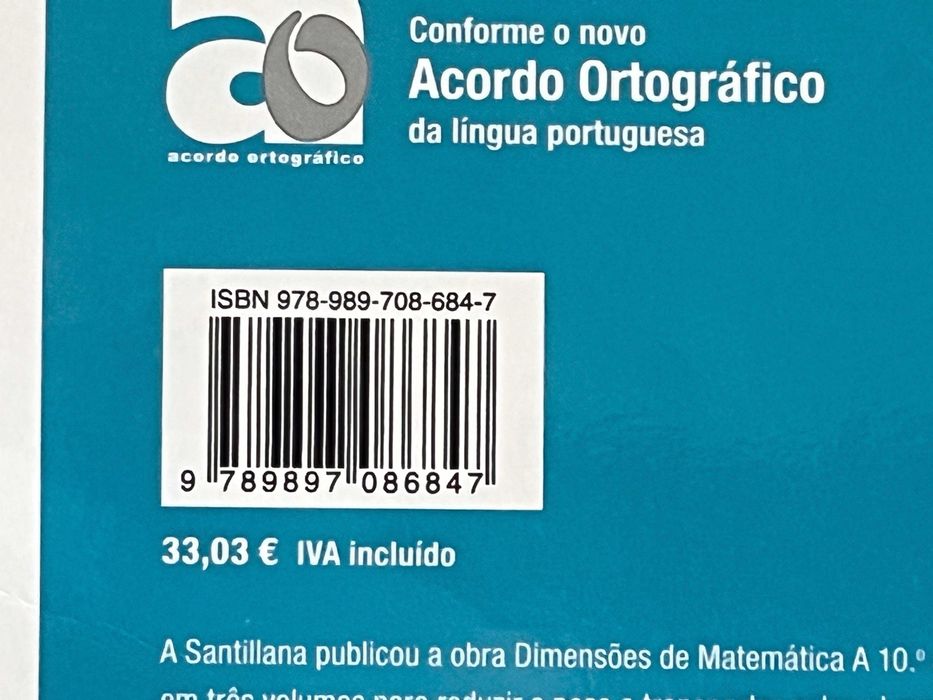 Dimensões 10 Volume 3 Matemática A