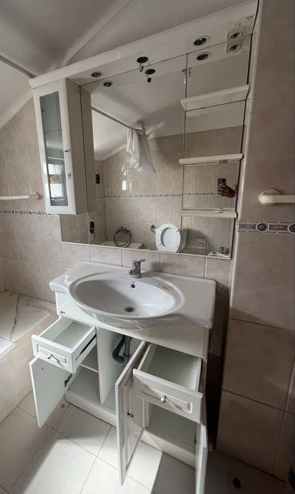 ROCA**Móvel Gaveta+Lavatório*Espelho*prateleiras*Bidé*Torneiras