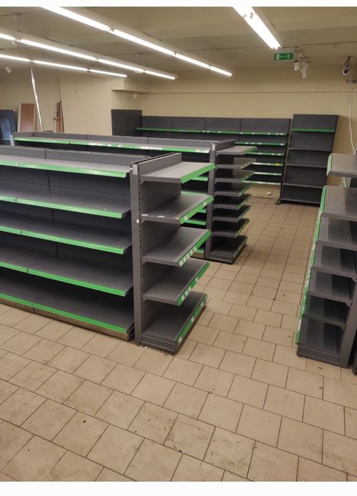 Regaly sklepowe magazynowe gondola regal wyspa