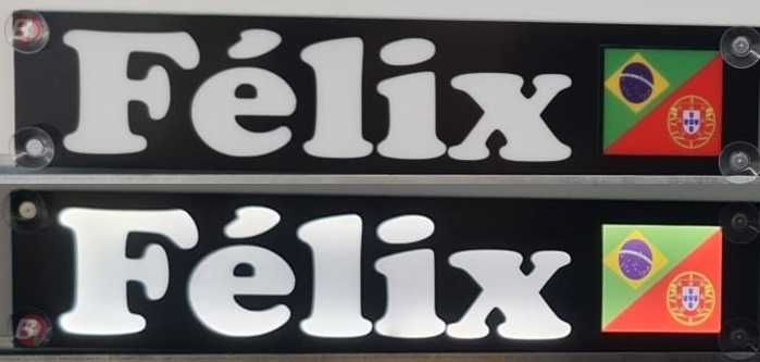 Chapas iluminadas Led (Personalizadas)