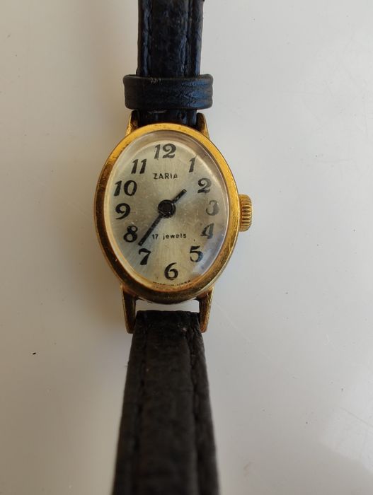 Zaria zegarek damski pozłacany AU 10