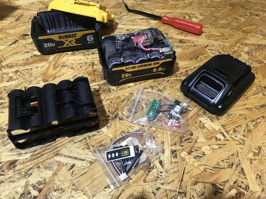 Батарея акумулятор DeWalt dcb182 200 205 205 корпус