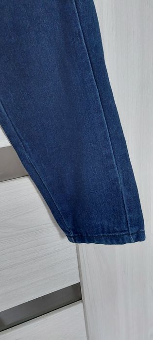 Spodnie rurki na gumie jeansowe dżinsowe dziny M janina
