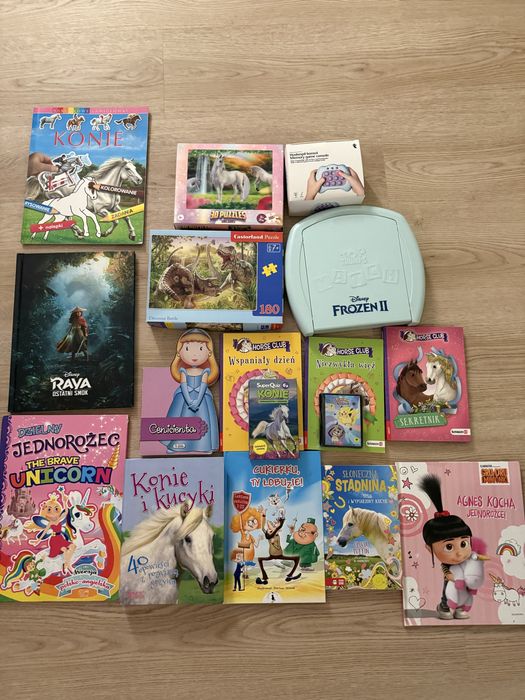 Mega zestaw gier z książkami