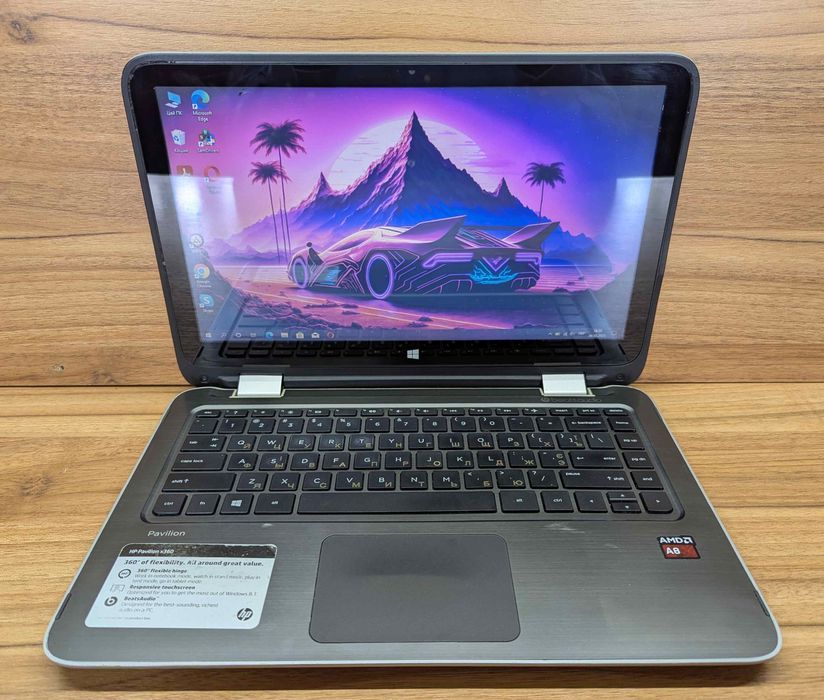 1457/HP Pavilion x360 13-a010nr/13,3"/AMD A8-6410/240 GB SSD/RAM 8 GB/