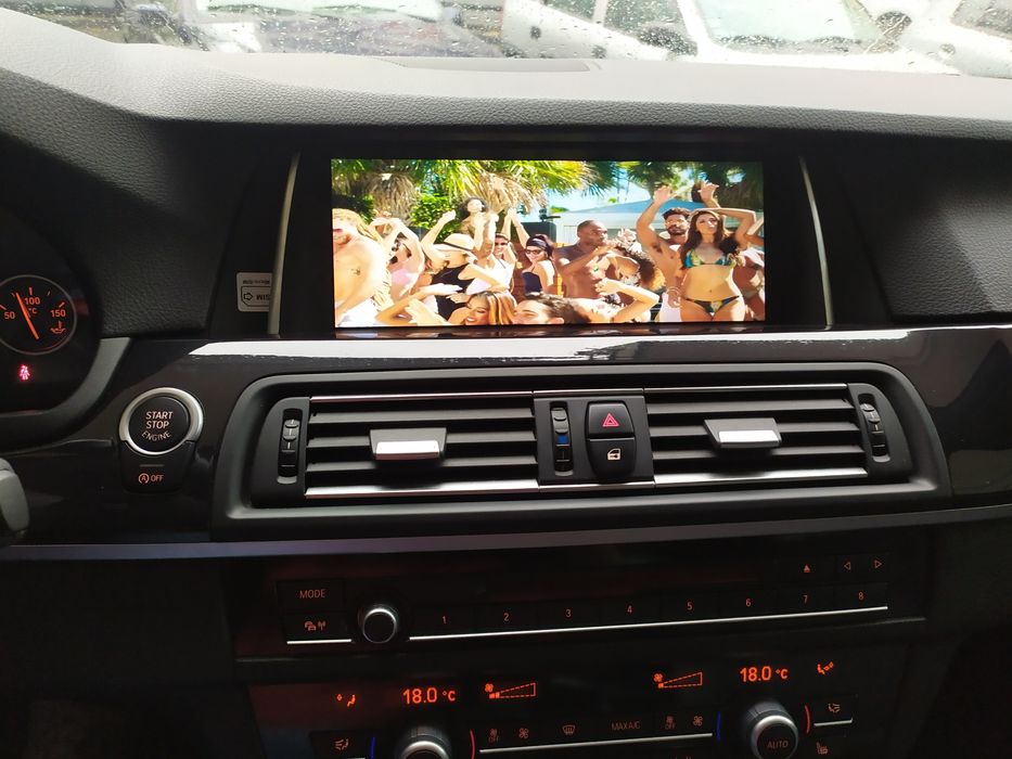 Monitor Android BMW GPS série 5 F10 F11 e60 E65 Carplay & Android Auto