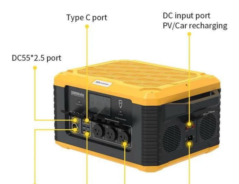 портативна електростанція FJDynamics MP2000