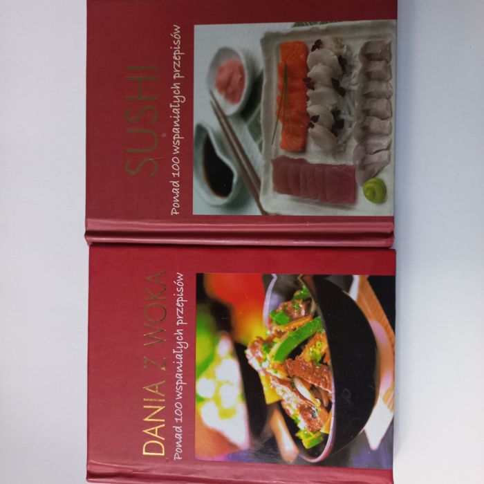 Sushi Dania z woka Ponad 100 wspaniałych przepisów .Potrawy z makaronu . Makaron i kluski