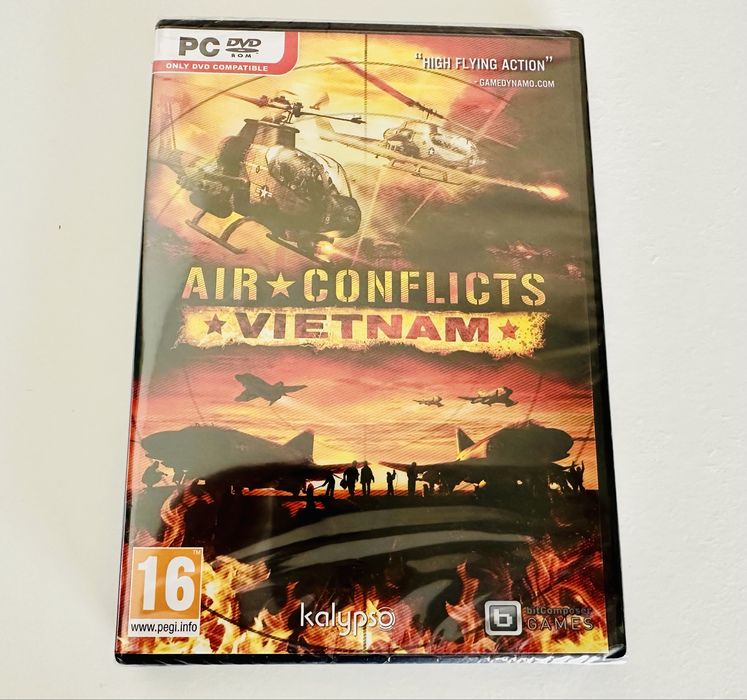 Jogo PC DVD Air Conflicts Vietnam NOVO selado