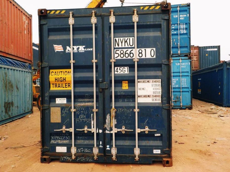 Kontener morski magazynowy 40 DV/HC 12 metrowy, używany