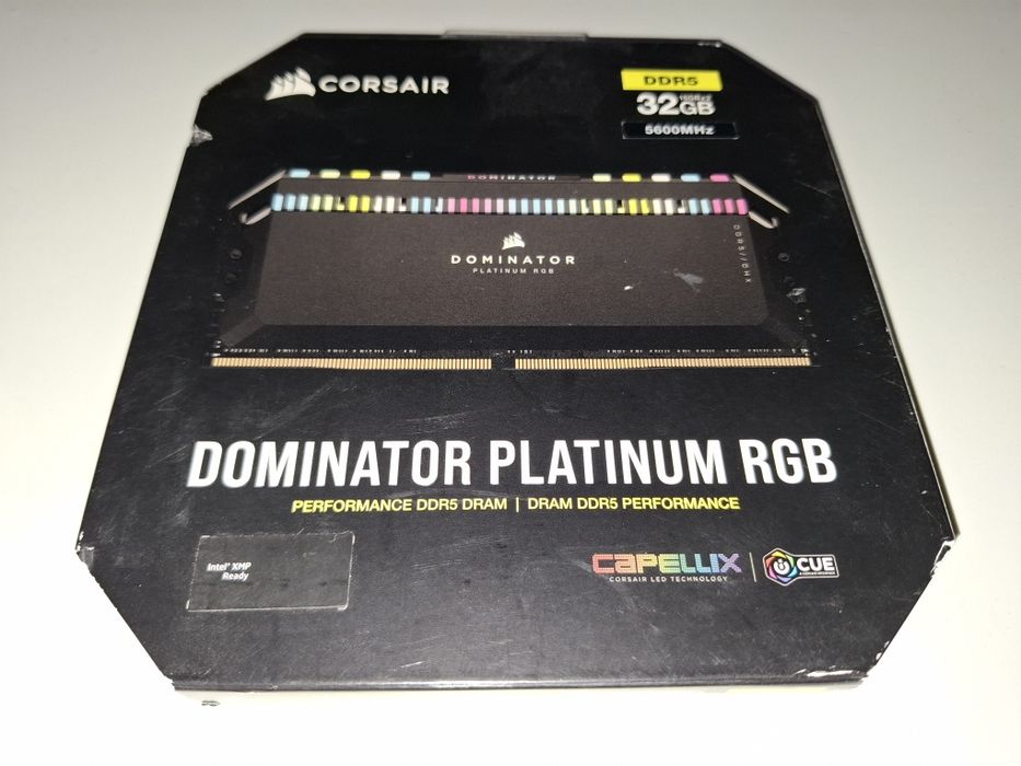 Corsair Dominator Platinum RGB DDR5 2x16GB 32GB 5600MHz [NOWE]