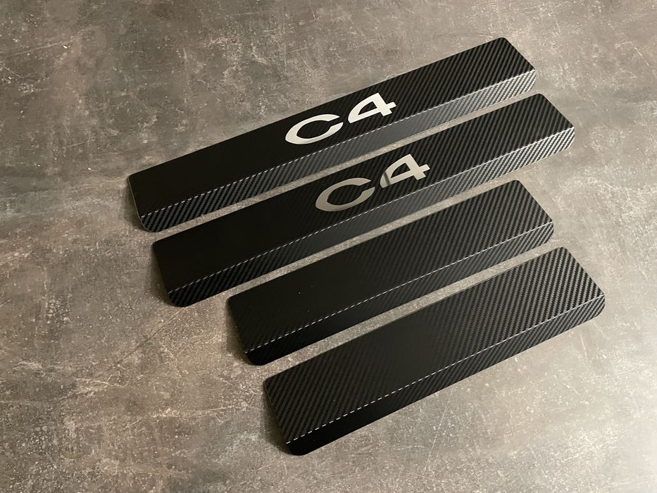 Накладки на пороги Citroen Grand C4 Picasso 2 2014-2019 р.в.