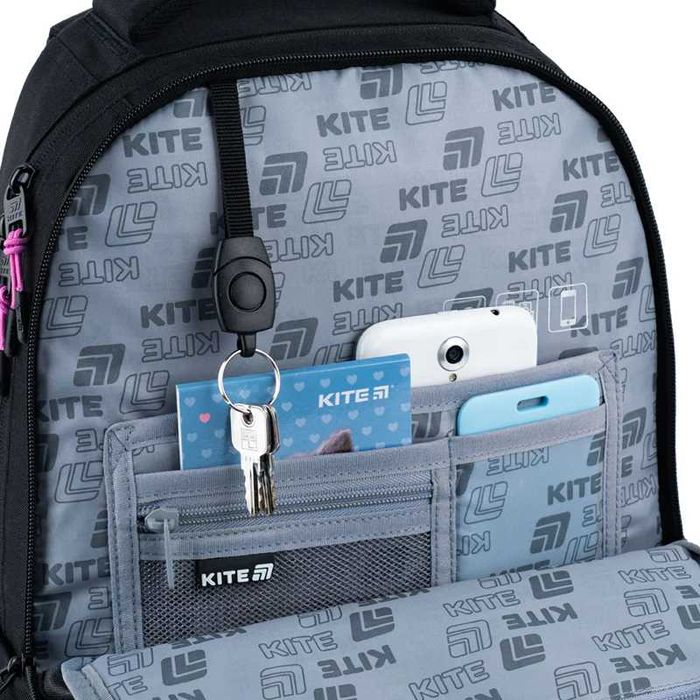 Рюкзак шкільний підлітковий Kite Education teens Kuromi, Кайт, Куромі