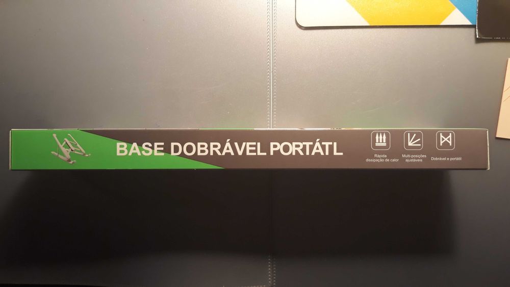 Base Dobravel para Portateis, Tablets e Telemoveis