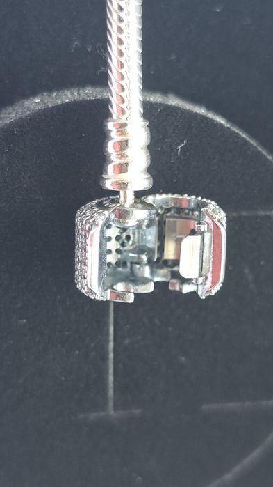 Pulseira Malha Snake Pavé Cintilante Moments da Pandora