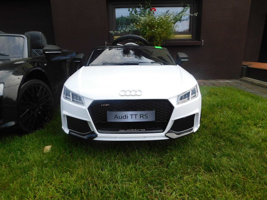 Samochód na akumulator AUDI TT AUTO dla dziecka POJAZD USB EVA