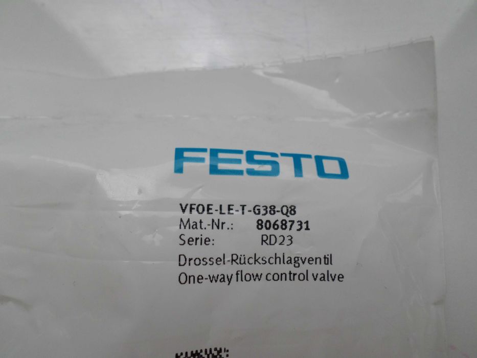 Festo zawór dławiąco-zwrotny