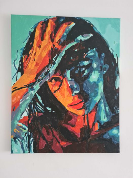 Obraz akwarela 50x40