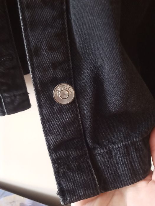 H&M koszulowa jeansowa kurtka oversize