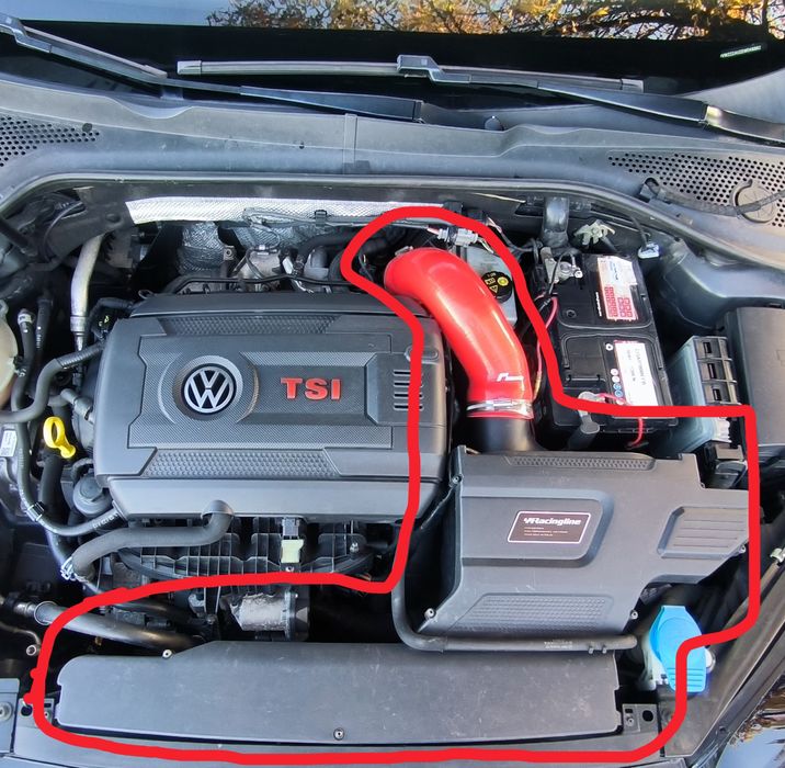 Admissão R600 Racingline Golf 7 Gti/R