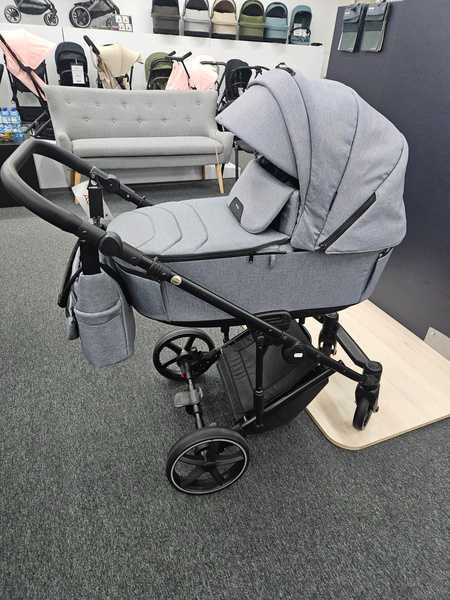 [OUTLET] Adamex Zico New Wózek Głęboko-Spacerowy 2w1 Szary TK-60
