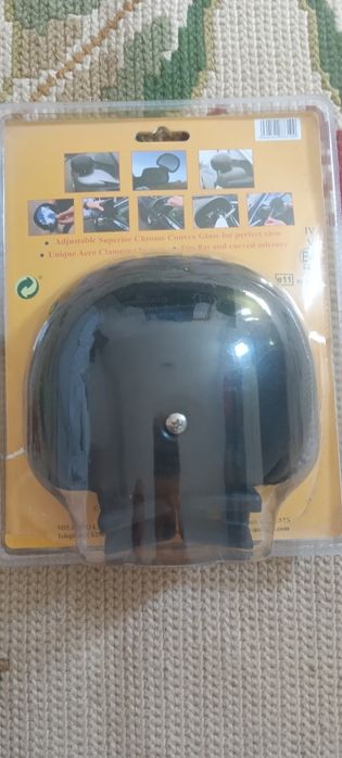 Espelho estra para fixar no retrovisor