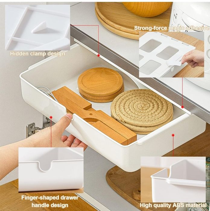 Szuflada pod blat, podwieszana