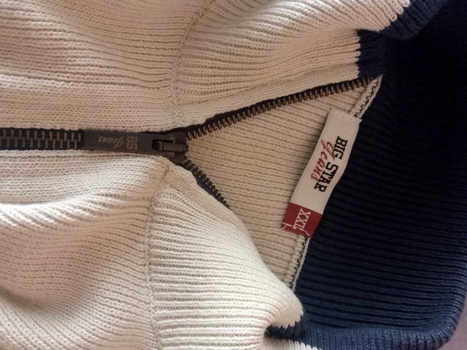 sweter męski kardigan xxl