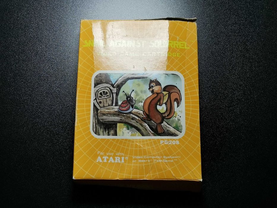 Atari 2600 Snail Against Squirrel