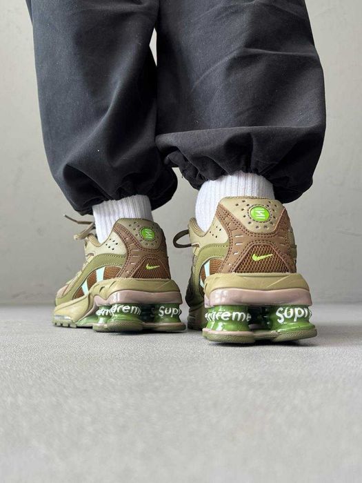 !SALE! Nike Shox Ride 2 x Supreme Khaki 36 37 38 39 40 41 42 43 44 45