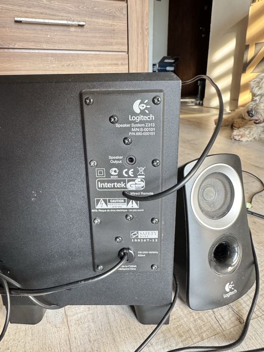 Zestaw glosnikowy 2,1   Logitech  speaker system   Z313