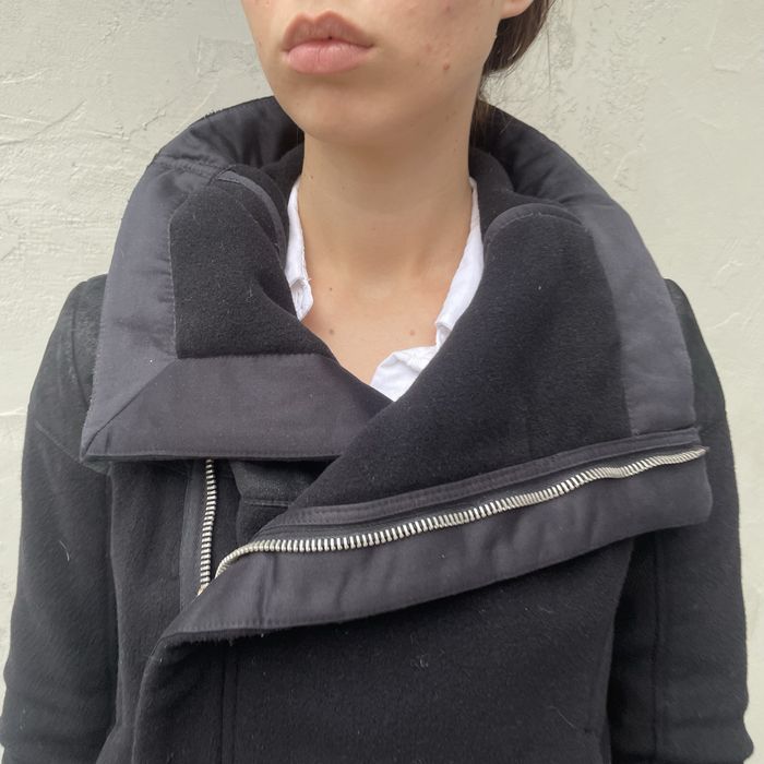 Куртка Rick Owens оригінал косуха кожа шерсть gaultier