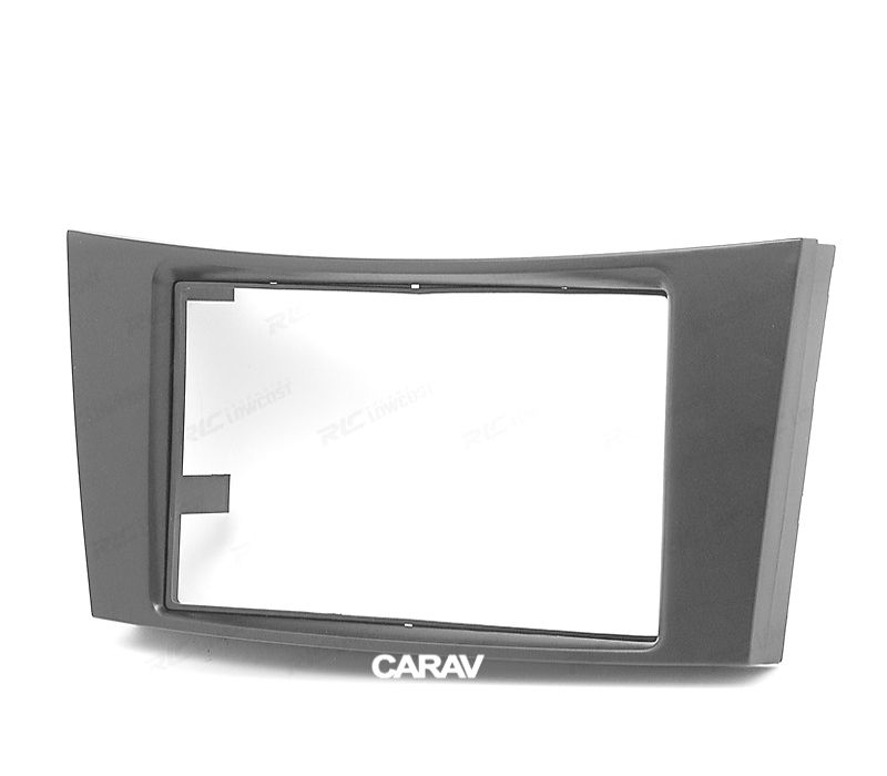MOLDURA ADAPTADOR PRETO PARA RADIO 2-DIN MERCEDES CLASE-E W211 CLASE-CLS W219