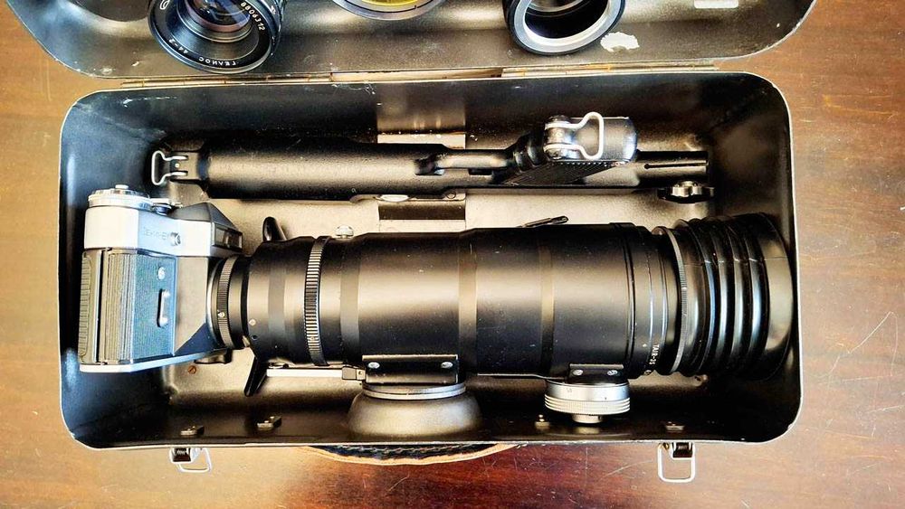 Objetiva mala Espionagem militar Ex-União Soviética adaptador sony E