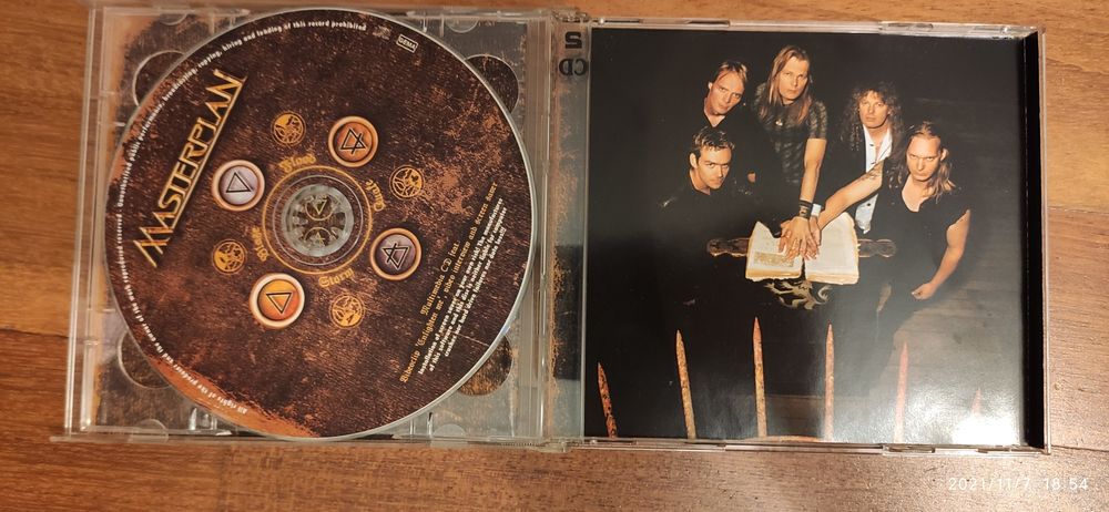 Masterplan "Masterplan" płyta CD i materiały dodatkowe