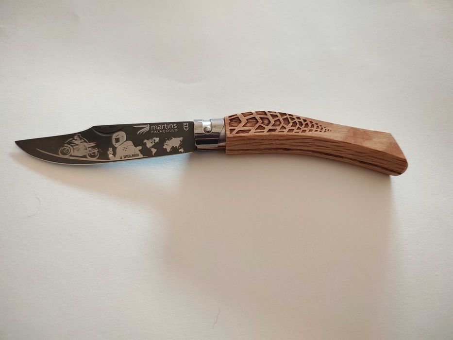 Navalha  ECO L TEMÁTICA Motard titánio Martins