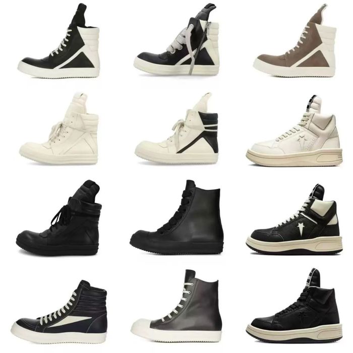 Rick Owens/Geobasket/Ramones/Drkshdw/Megalace/Vans/Turbowpn/Abstract/