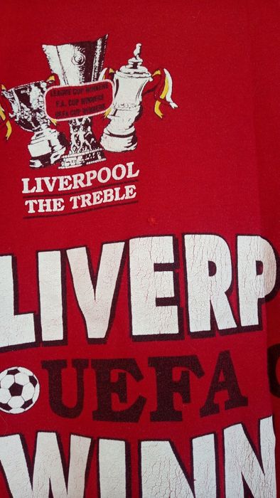 Koszulka używana Liverpool UEFA CUP 2001 pamiątkowa kolekcjonerska