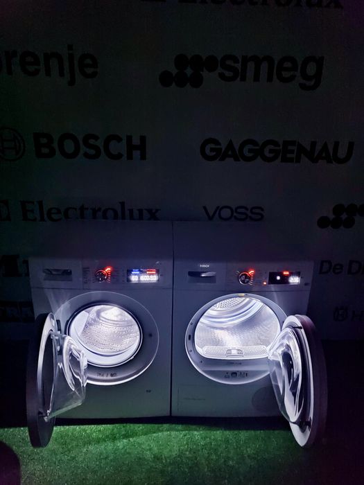 Комплект пральна і сушильна машини Bosch Serie 8 Exclusive I-Dos WiFi