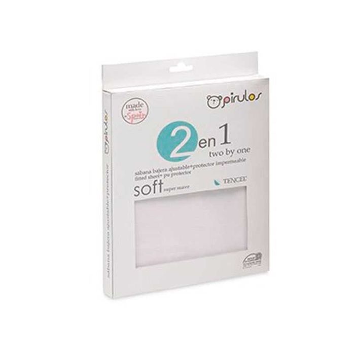 pirulos prześcieradło hiperalergiczne z gumką 40x80 cm Certy OEKO-TEX