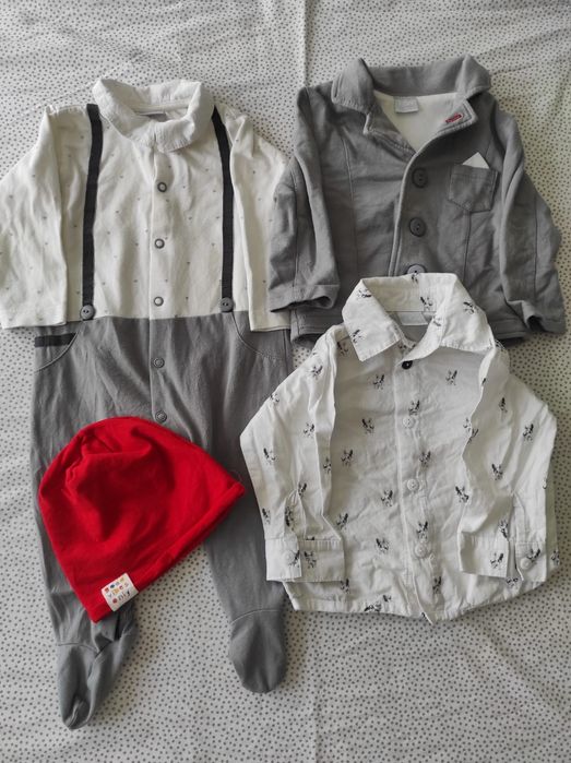 Elegancki zestaw dla chłopca niemowlaka rozm 74 Pinokio Cool Club jak