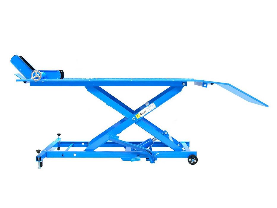 Platformowy podnośnik motocyklowy PLATFORMA 450kg motor