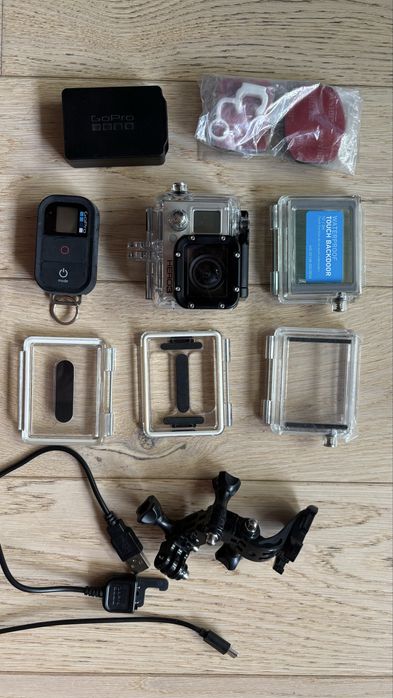 GoPro HERO3 + akcesoria | zestaw
